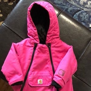 Carhartt bunting snowsuit